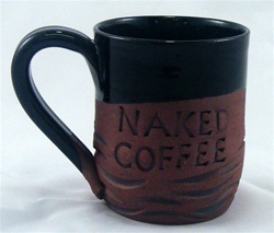 MudWorks Pottery Naked Coffee Mug by JoAnn Stratakos