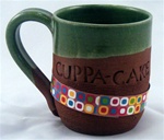 MudWorks Pottery Cuppa-Cake Mug by JoAnn Stratakos