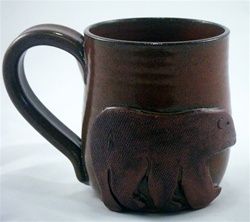 MudWorks Pottery Bear Mug by JoAnn Stratakos