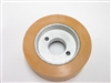 Small Feeder Wheel 3" DIA x 1" WIDE - OM312 / 2032 Tan Rubber