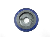 Small Feeder Wheel 3" DIA X 1" WIDE - OM312 / 2032 Blue Urethane