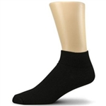 832BLK - Black Ankle Jail Inmate Socks