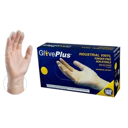 IVPF - Clear Vinyl Exam Gloves