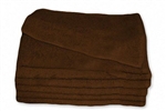 Brown 12"x12" Wash Cloths - 1 lb/dz