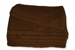 Brown 12"x12" Wash Cloths - 1 lb/dz
