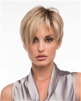Short Asymmetrical Synthetic Mono Part Wig - Miley by Envy