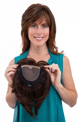 Hand-Tied Topper Short by WigUSA ~ Style Unveiled