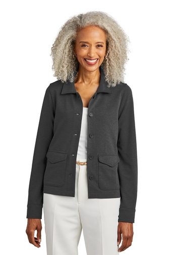 Brooks Brothers Womenâ€™s Mid-Layer Stretch Button Jacket