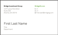 Bridge Investment Group - Atlanta