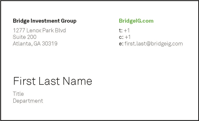 Bridge Investment Group - Atlanta