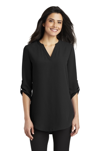 Port Authority Ladies 3/4-Sleeve Tunic Blouse