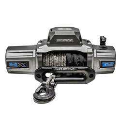 Superwinch 1712201 SX12SR 12V DC 12,000lb Synthetic Rope Winch