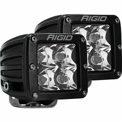RIGID 202213 Dually D-Series Hybrid White LED Light Pair