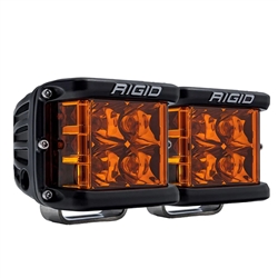 Rigid Industries 262214 D-SS Spot Pods w/ Amber Pro Lens (Pair)
