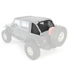 Smittybilt 95501 Cloak Mesh Rear & Sides 07-18 Jeep Wrangler JK 4-Dr