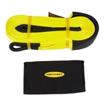 Smittybilt CC330 3" x 30' Recovery Tow Strap w/ Cover - Yellow