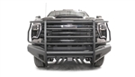 Fab Fours CH24-Q6160-1 Black Steel Elite Front Bumper - 2024 Chevy Silverado HD