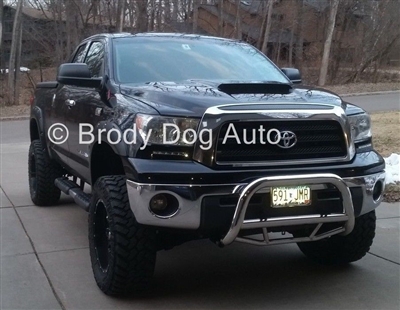 2007, 2008, 2009, 2010, 2011, 2012, 2013 Toyota Tundra Ram Air Hood With Heat Extractor Vents RK Sport 43011000