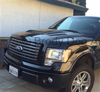 2009, 2010, 2011, 2012, 2013, 2014 Ford F150 Ram Air Hood Fully Functional Fits By RK Sport 19013000