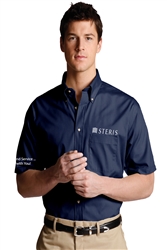MENS TALL SHORT SLEEVE POPLIN SHIRT