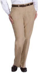 LADIES EASY FIT CHINO FLAT FRONT SLACK