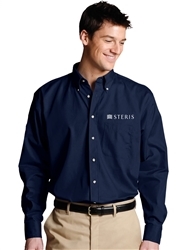 MENS LONG SLEEVE TALL POPLIN SHIRT
