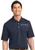 Mens Tall Navy Short Sleeve Rapid Dry Polo