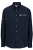 MENS MOBILE SOLUTIONS LONG SLEEVE POPLIN SHIRT