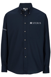 MENS MOBILE SOLUTIONS LONG SLEEVE TALL POPLIN SHIRT