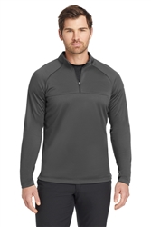 Men's Grey Nike Therma- FIT 1/2- Zip Fleece CLOSEOUT