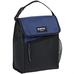 Navy and Black Igloo Avalanche Lunch Cooler CLOSEOUT