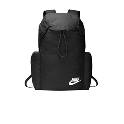 Nike Black Heritage Rucksack Backpack CLOSEOUT
