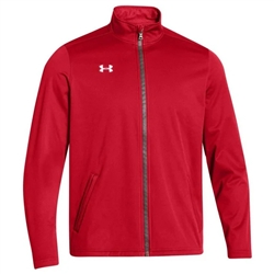 Men's Red Under Armour Ultimate Team Jacket CLOSEOUT