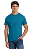 Teal Hanes EcoSmart 50/50 Cotton/Poly T-Shirt CLOSEOUT