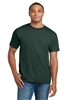 Hanes Deep Forest Green 100% Cotton Short Sleeve T-Shirt CLOSEOUT