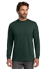 Hanes Deep Forest Green 100% Cotton Long Sleeve T-Shirt CLOSEOUT