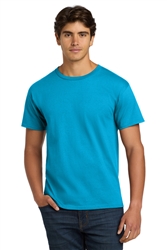 Teal Hanes Authentic 100% Cotton T-Shirt CLOSEOUT