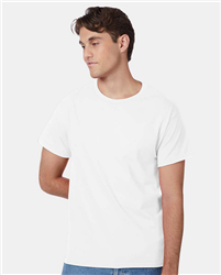 Hanes White Unisex Authentic T-Shirt CLOSEOUT