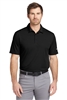Black Nike Dri-Fit Vertical Mesh Polo CLOSEOUT
