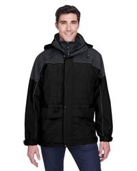 MENS 3 IN 1 MID LENGTH JACKET