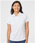 Adidas Women's White Basic Sport Polo CLOSEOUT