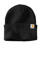 Black Carhartt Watch Cap 2.0 CLOSEOUT