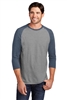 Navy Frost/Grey Frost District Perfect Tri 3/4 Sleeve Raglan CLOSEOUT