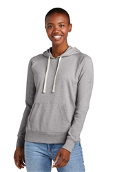 Women's Light Heather Grey District Re-Fleece Hoodie CLOSEOUT
