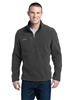 Men's Grey Eddie Bauer 1/4-Zip Fleece Pullover CLOSEOUT