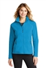 Eddie Bauer Peak Blue Women's Full Zip Microfleece Jacket CLOSEOUT
