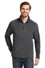 Men's Grey Steel Eddie Bauer 1/2- Zip Microfleece Jacket CLOSEOUT