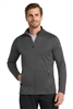 Men's Eddie Bauer Grey Smooth Fleece Full-Zip CLOSEOUT