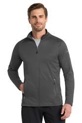 Men's Eddie Bauer Grey Smooth Fleece Full-Zip CLOSEOUT