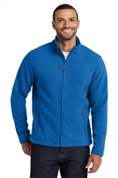 Men's Royal Full Zip Fleece CLOSEOUT